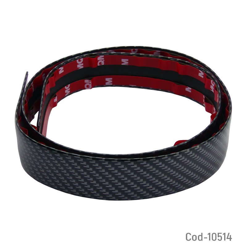 Moldura universal diseño carbon 1 metro - pack de 10 unidades mayorista — imagen 2