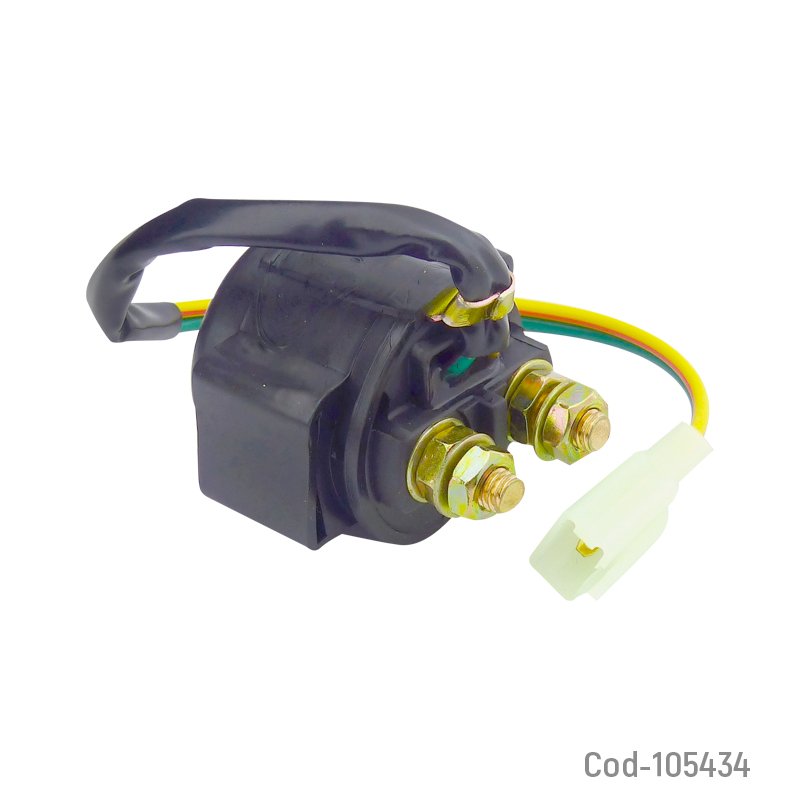Chancho o solenoide de partida, start relay para moto, en caja. - pack de 10 unidades mayorista — imagen 3