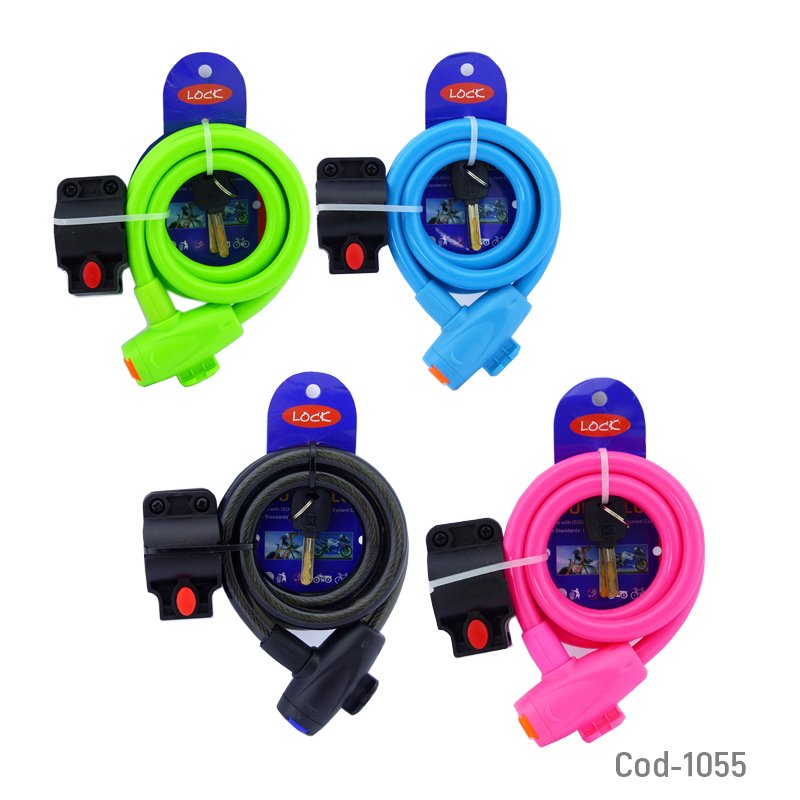 Cadena de goma para bicicleta con soporte - pack de 10 unidades mayorista — imagen 3