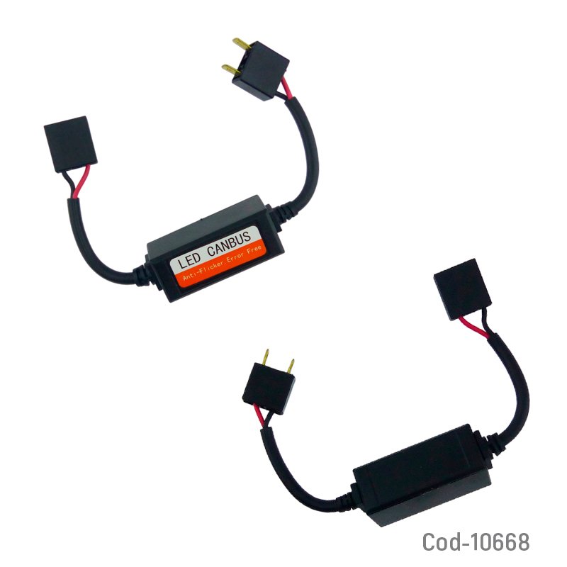 Eliminador de error canbus para xenon en led h-7 anti parpadeo. mayorista — imagen 2