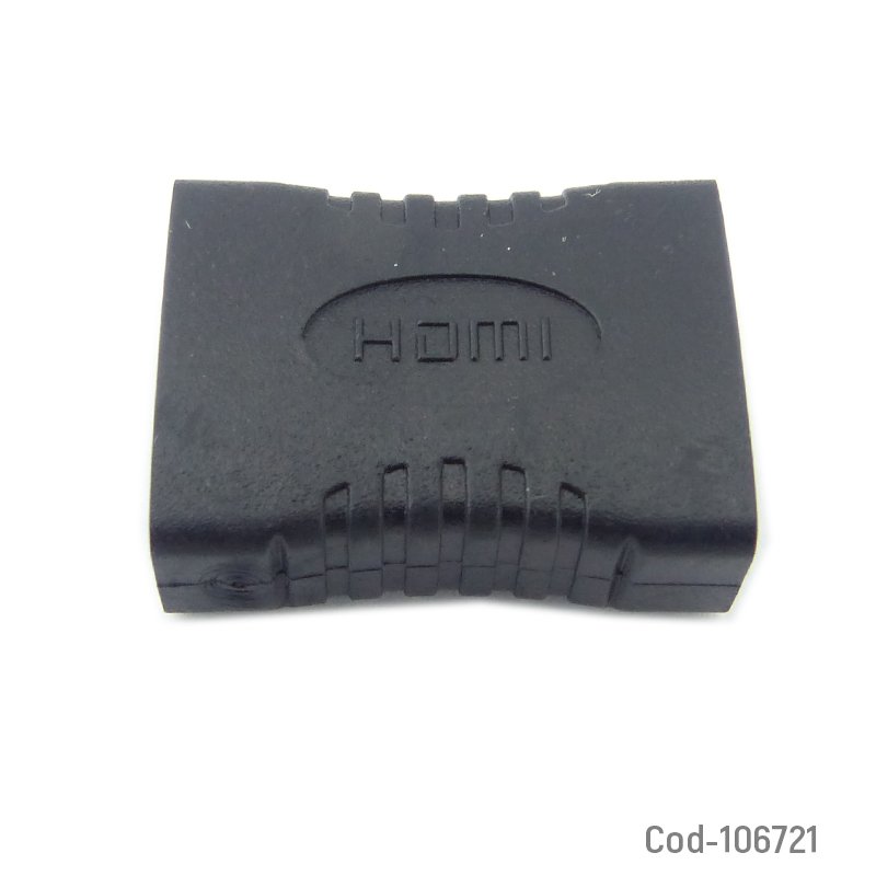 Copla hdmi hembra-hembra. plastico, en bolsa. - pack de 50 unidades mayorista — imagen 2
