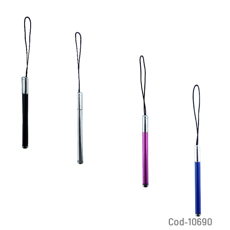 Lapiz touch metalico set x 4 piezas, varios colores para telefonos. - pack de 50 unidades mayorista — imagen 2