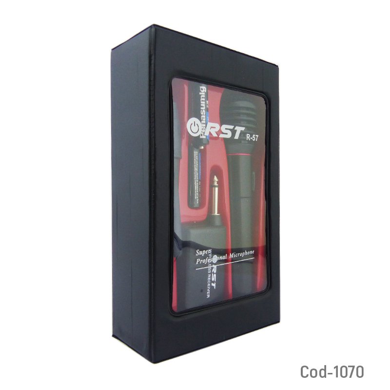 Microfono rst, inalambrico/alambrico r-57. alta calidad. mayorista — imagen 3