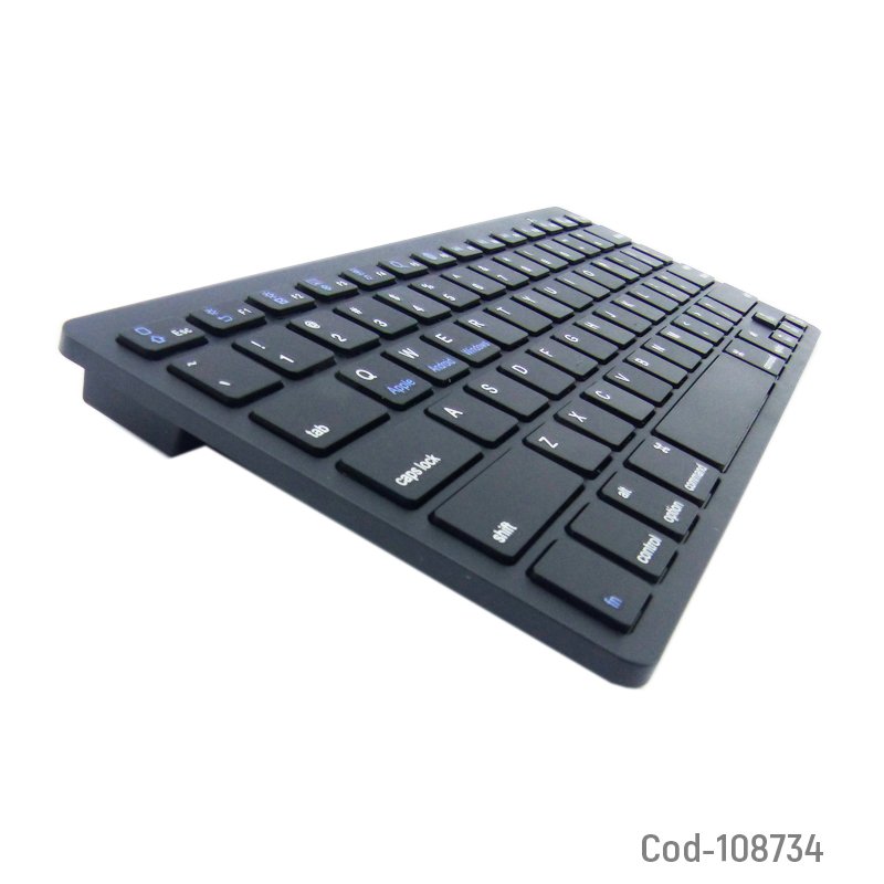 Teclado bluetooth, blanco/negro universal en caja. mayorista — imagen 3