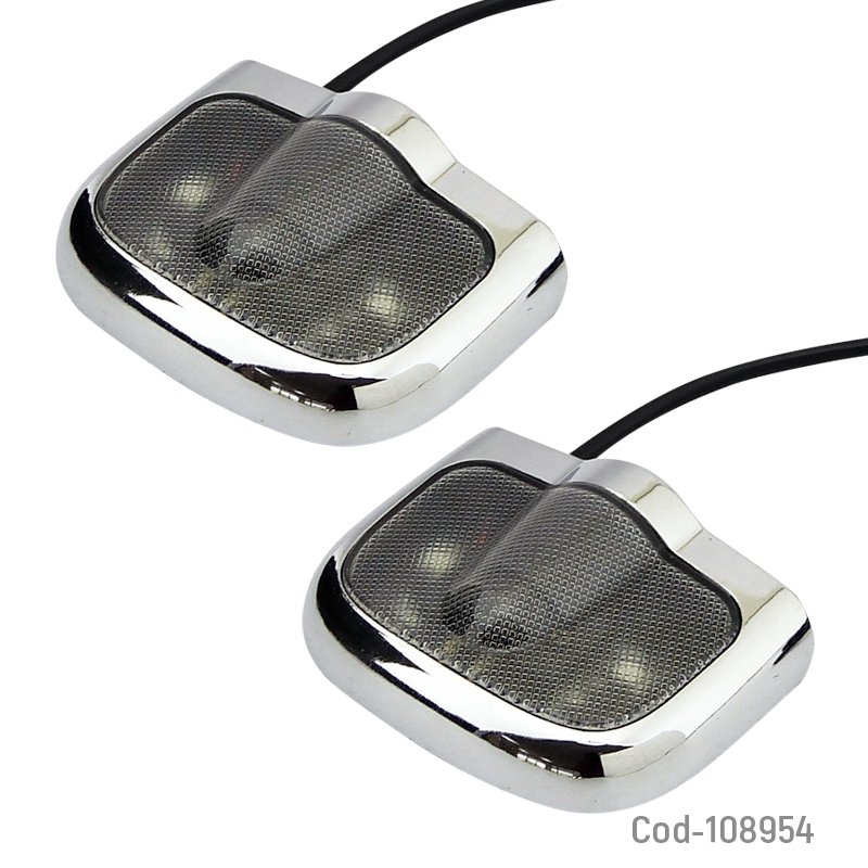 Led proyector p/puertas de auto, 6 marcas. en caja. set x 2. mayorista — imagen 3
