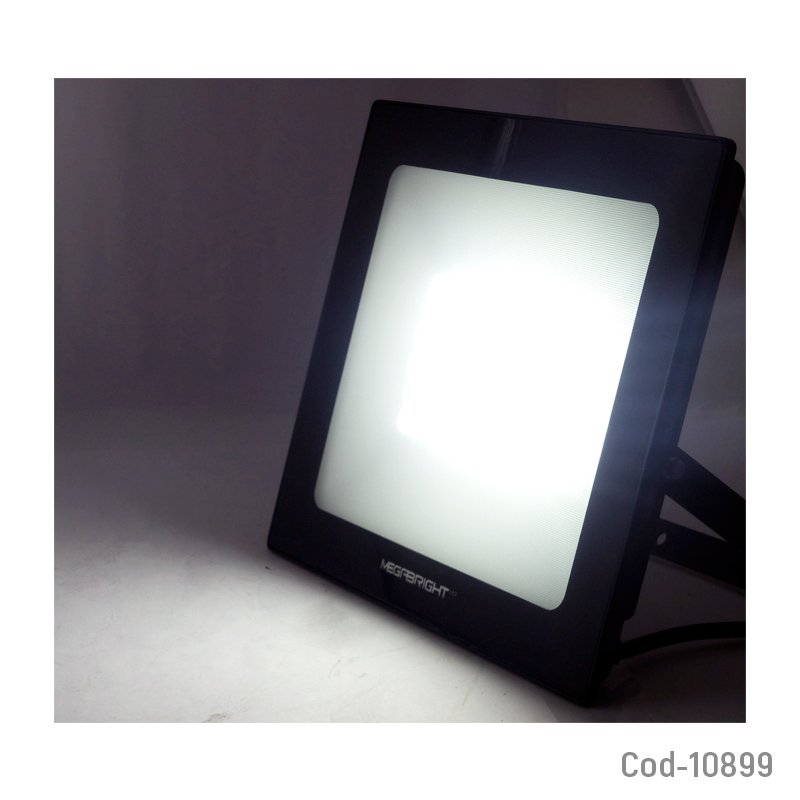 Foco halogeno led 200w megabright telco flat, luz fria, certificado. 6000k mayorista — imagen 2