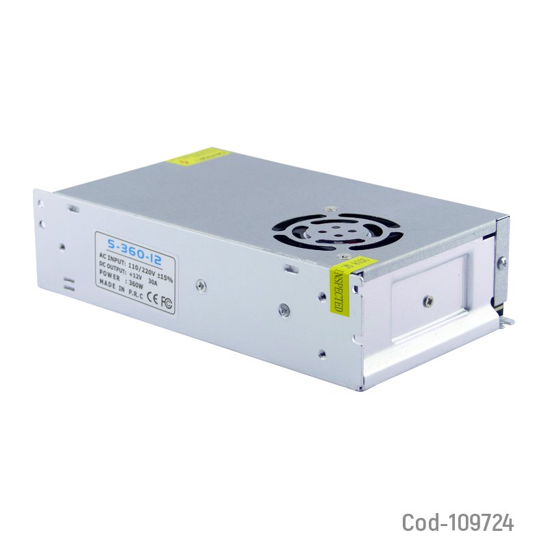 Fuente de poder 30 amperes para tira led. en caja mayorista — imagen 2