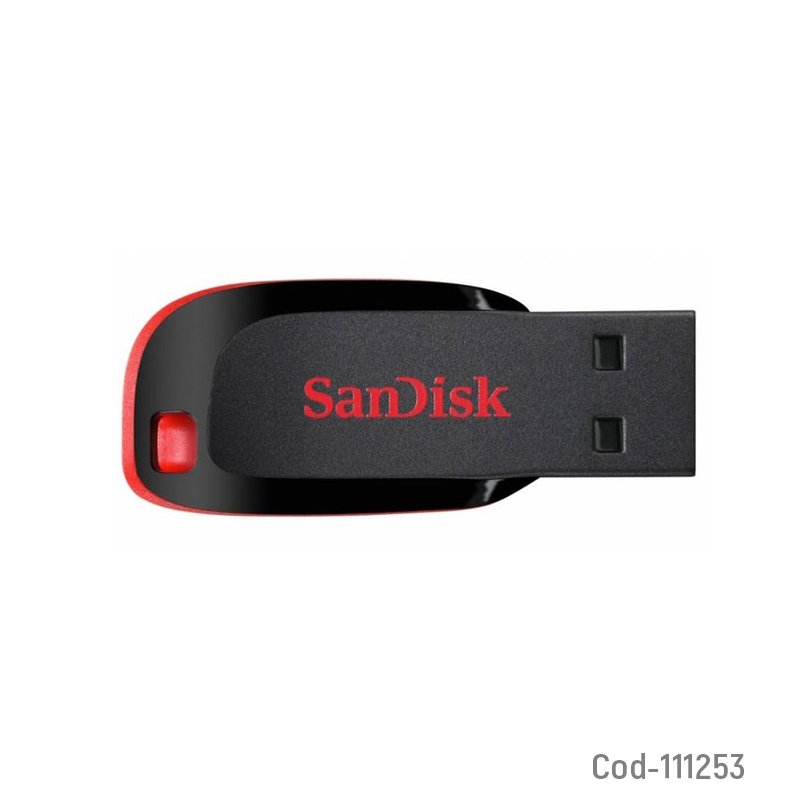 Pendrive 64gb sandisk, cruzer blade mayorista — imagen 2