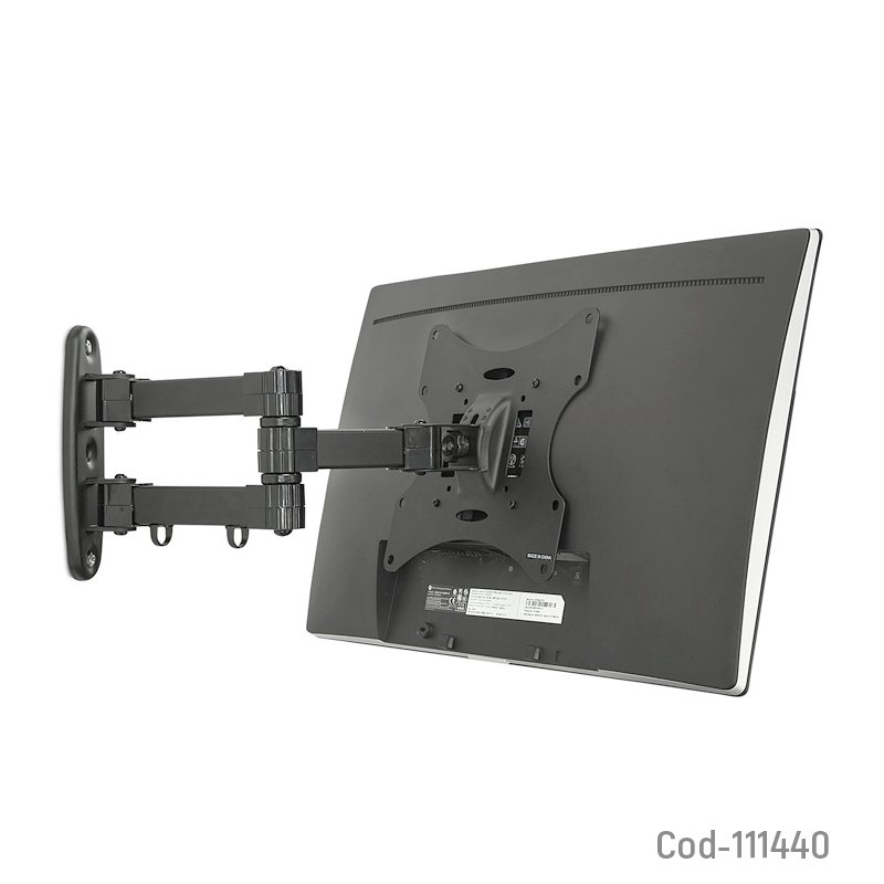 Soporte tv 14” a 55” con brazo, hasta 50 kg, modelo hdl-117b-2 mayorista — imagen 2