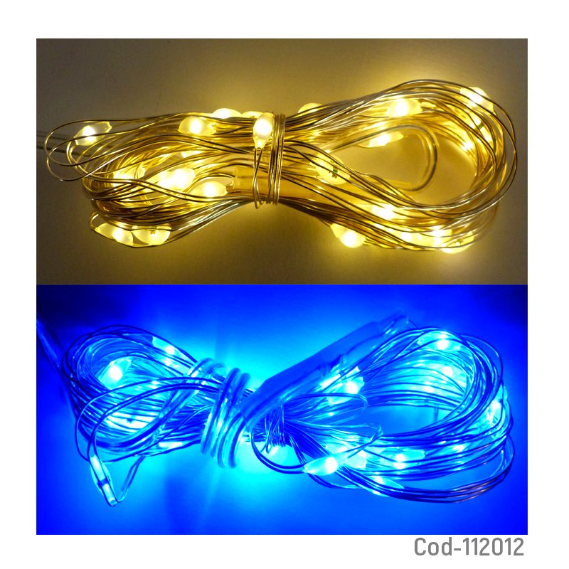 Guirnalda 30 led de 3 metros, 3 colores - pack de 20 unidades mayorista — imagen 3