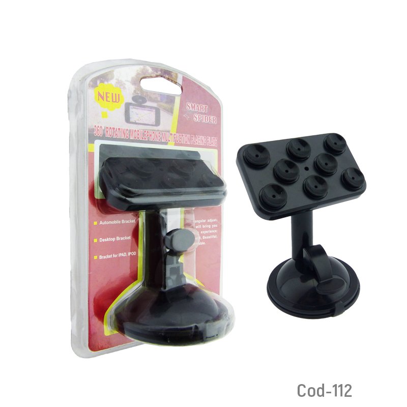 Porta smartphone mini smart spider, 8 ventosas. en blister. - pack de 20 unidades mayorista — imagen 4