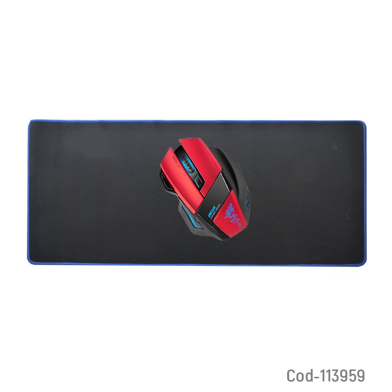 Pad mouse gamer, 70x30cm, 3 colores. en bolsa. - pack de 10 unidades mayorista — imagen 2