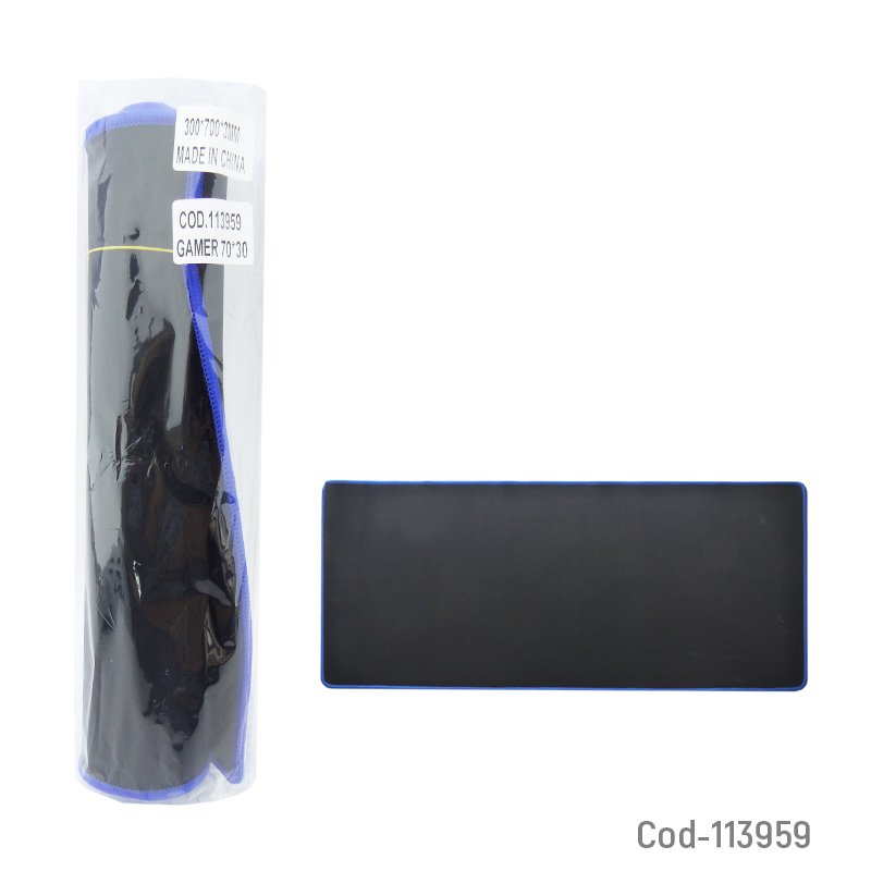Pad mouse gamer, 70x30cm, 3 colores. en bolsa. - pack de 10 unidades mayorista — imagen 4