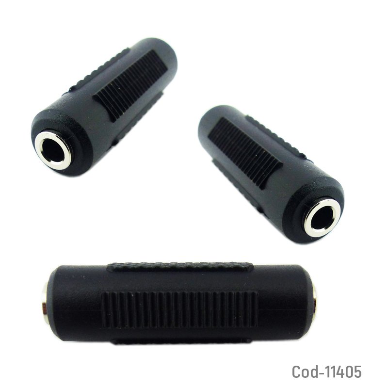 Copla de 3.5mm hembra a 3.5mm hembra estereo - pack de 50 unidades mayorista — imagen 2
