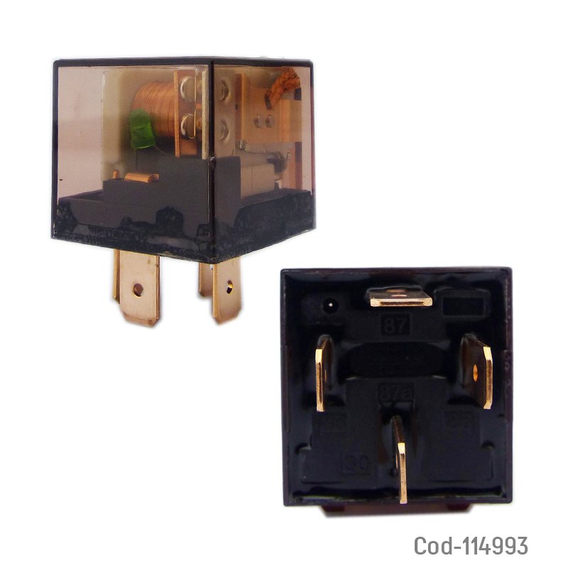 Rele 4 pin, 12v/100amp, para auto x 1 pieza. mayorista — imagen 2