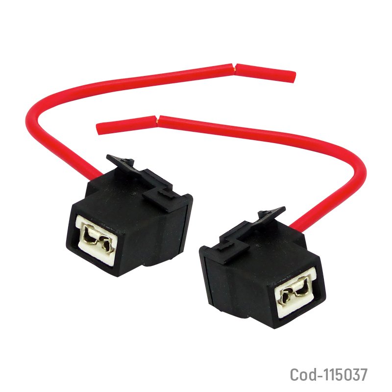 Soquetes h-1/h-3 12 volt. set x 2. - pack de 50 unidades mayorista — imagen 3
