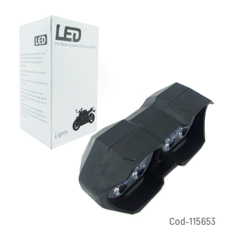 Neblinero de 18 led para moto, 12 volt. en caja. - pack de 10 unidades mayorista — imagen 3