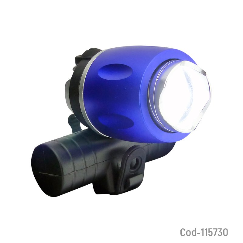 Luz bici/minero duo con zoom, recargable por usb. mayorista — imagen 3