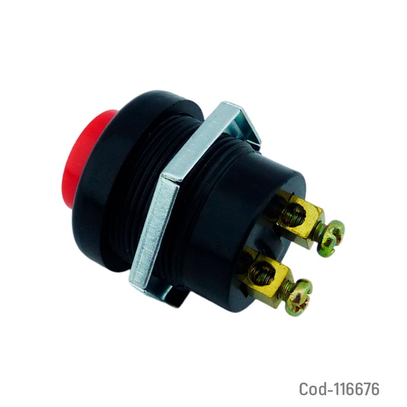 Pulsador rojo grande a 12 volt mayorista — imagen 2