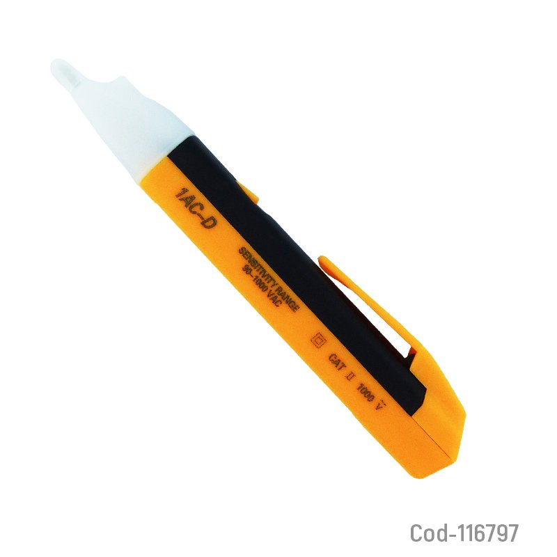 Tester Lapiz Con Luz LED Y Sonido, Detector De Voltaje, 90-1000V. - Pack de 11 unidades 15cm x 2,5cm x 1,7cm por mayor en Chile