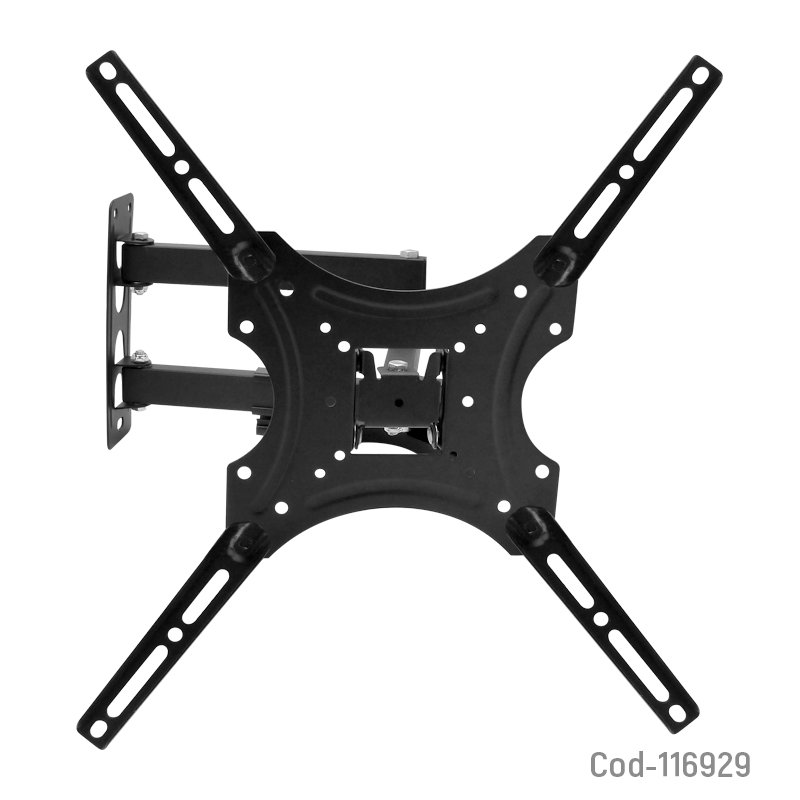 Soporte TV 32”-55” Con Brazo, Hasta 22 Kilos Maximo. En Caja. DESDE 32” HASTA 55” por mayor en Chile