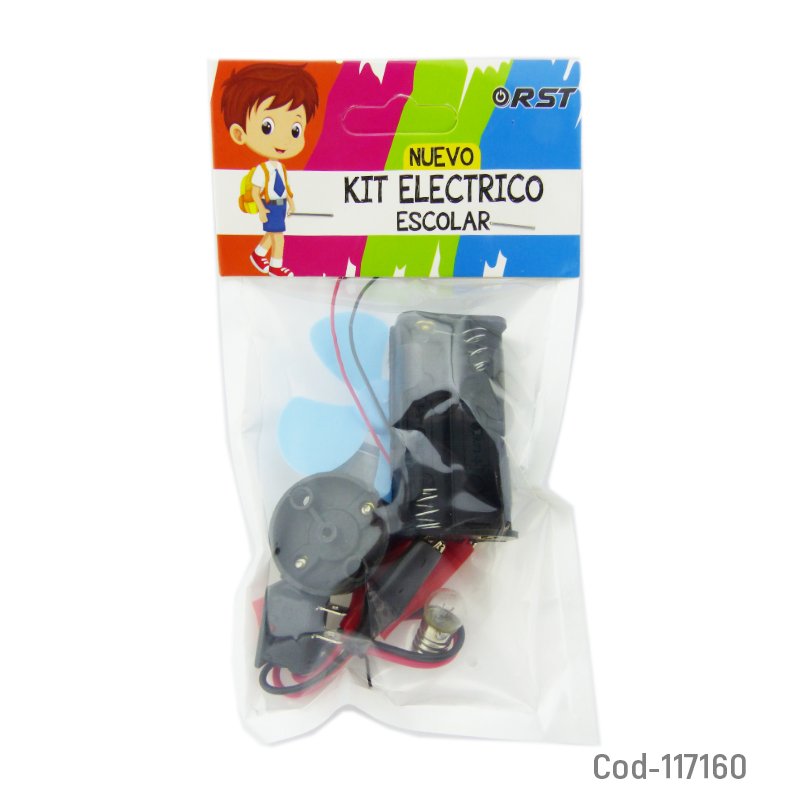 Kit electrico escolar de 7 piezas - pack de 10 unidades mayorista — imagen 2