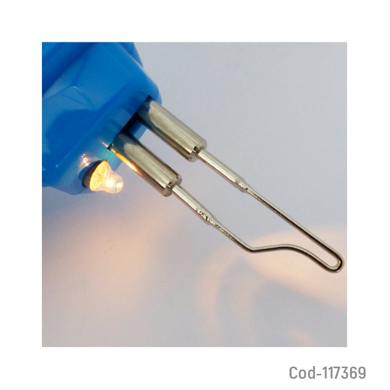 Cautin tipo pistola 100watt con luz, 220v, ms-0100l macrotel, certificado mayorista — imagen 2