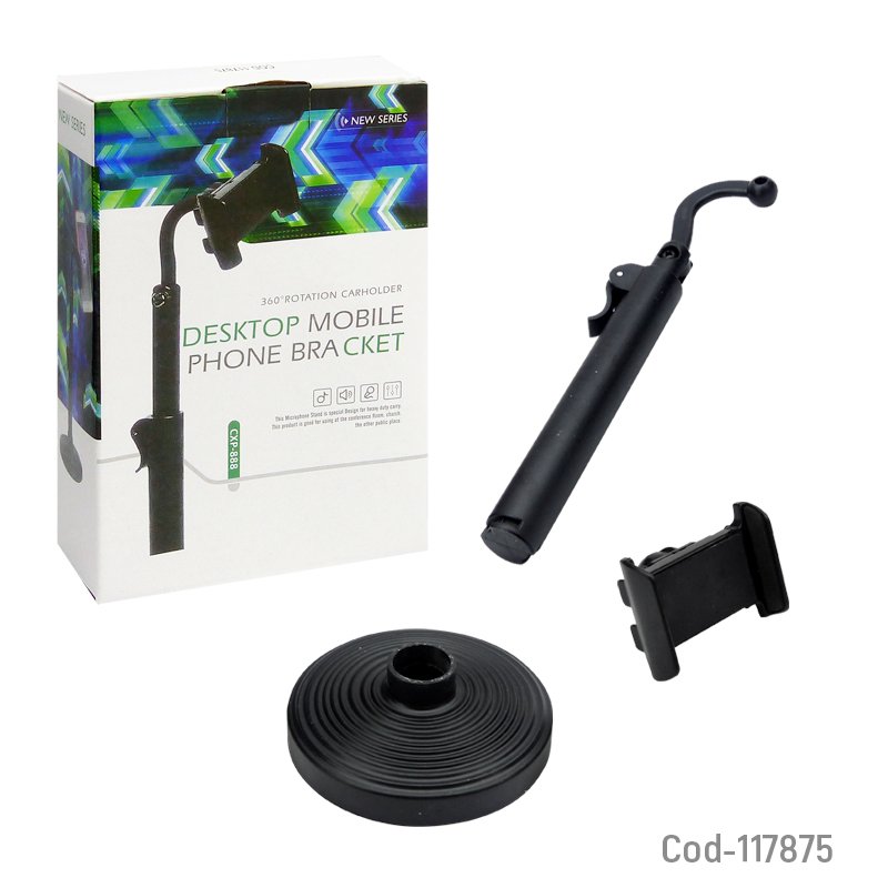 Porta smartphone para mesa, 2 elementos, ideal youtuber. en caja. - pack de 10 unidades mayorista — imagen 3