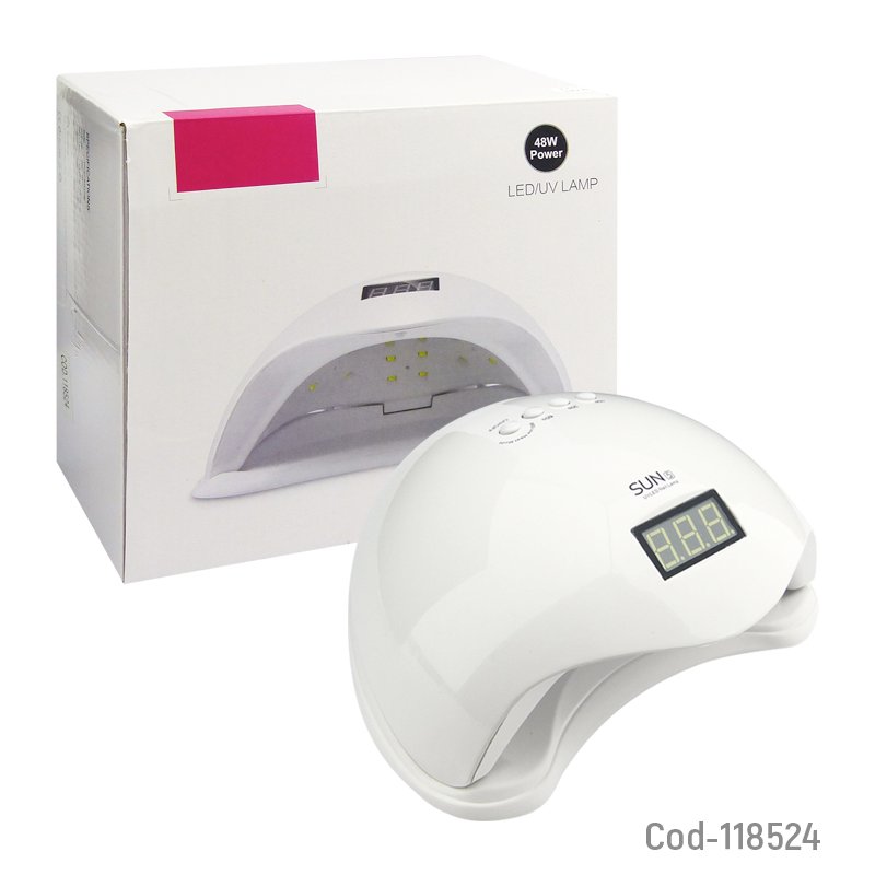 Secador uv de 24 led para manicure, 48watt, modelo 5 mayorista — imagen 4