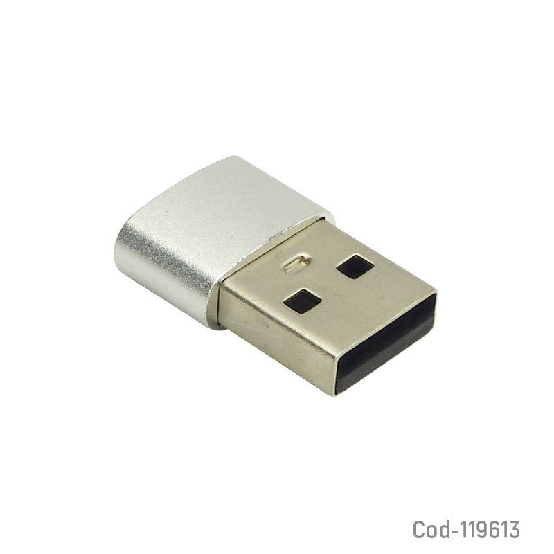 Adaptador type-c hembra a usb 3.0 macho - pack de 50 unidades mayorista — imagen 2