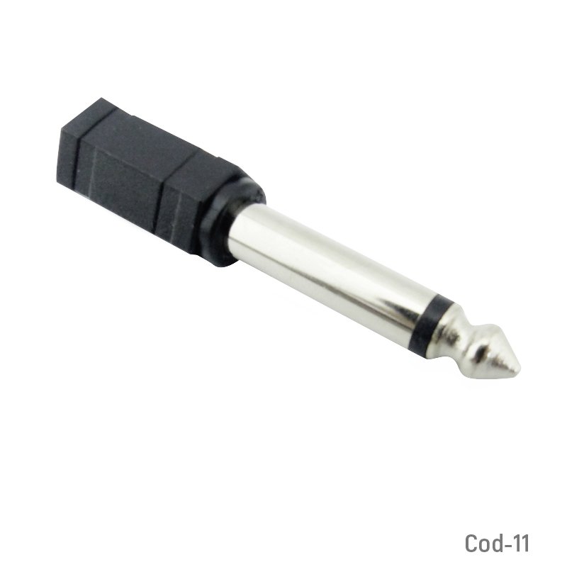 Adaptador Audio 3,5Mm A 6,3Mm, Mono. 6.3cm x 1.5cm por mayor en Chile