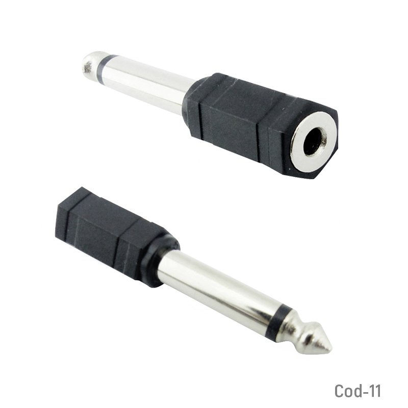 Adaptador audio 3,5mm a 6,3mm, mono. mayorista — imagen 2