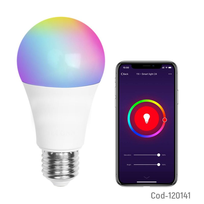 Ampolleta inteligente led wifi multicolor mayorista — imagen 2