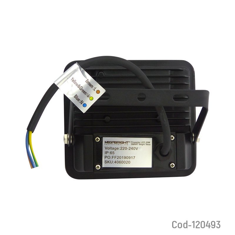 Foco halogeno 20watt inteligente, led smart bluetooth, megabright, colorfull. en caja. mayorista — imagen 2