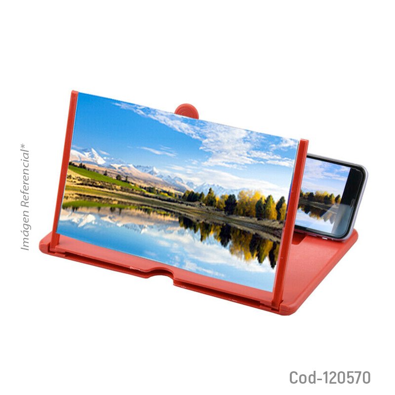 Amplificador de pantallas 10” para smartphone. en caja. mayorista — imagen 2