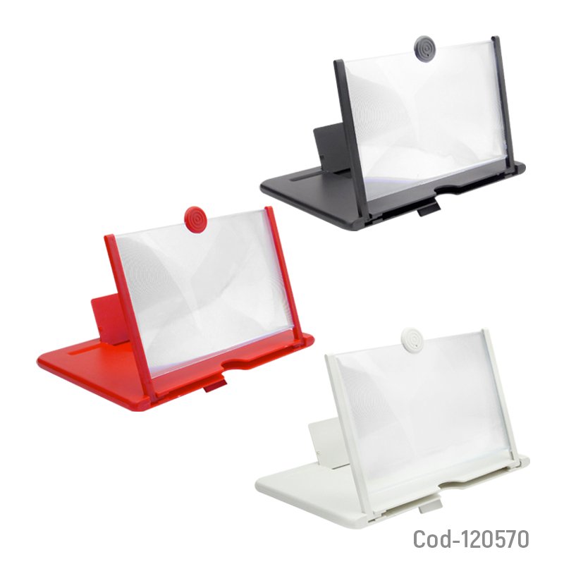 Amplificador de pantallas 10” para smartphone. en caja. mayorista — imagen 3