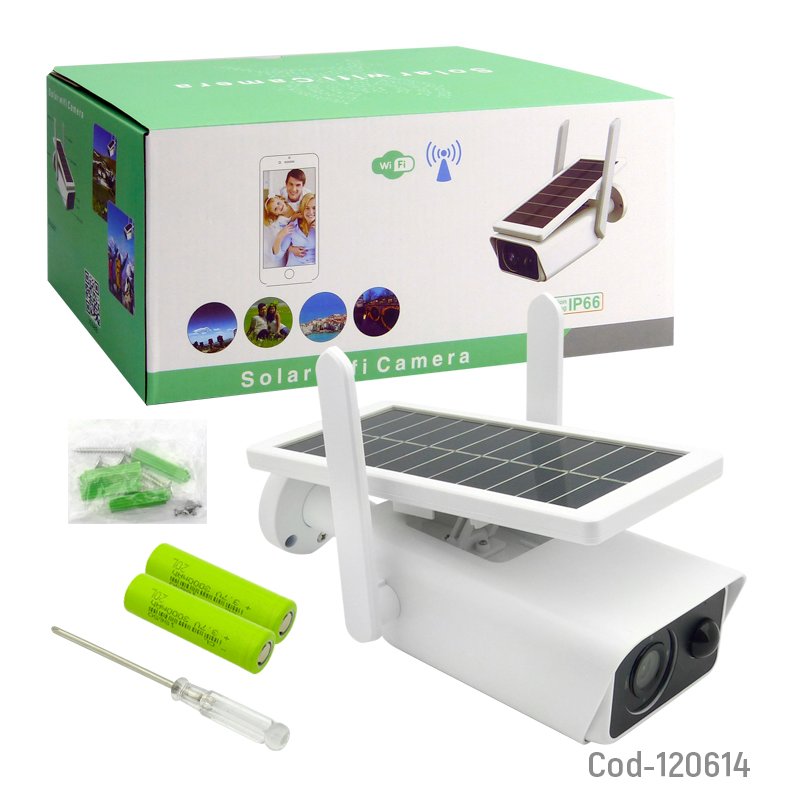 Camara ip solar con wi-fi/tf, microfono y altavoz mayorista — imagen 4