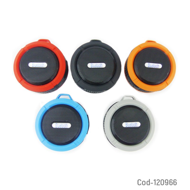 Parlante recargable bluetooth, new ducha, waterproof, colores. mayorista — imagen 4