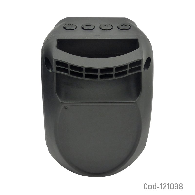 Parlante bluetooth karaoke 3” recargable con usb/tf/aux/6.3mm mayorista — imagen 2