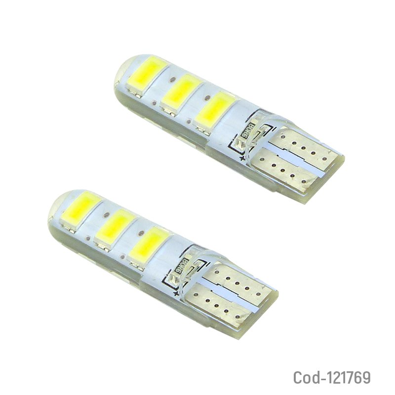 Luces de 6 led 5630, cola de pescado, dezzer, 12volt, set x 2. - pack de 20 unidades mayorista — imagen 2