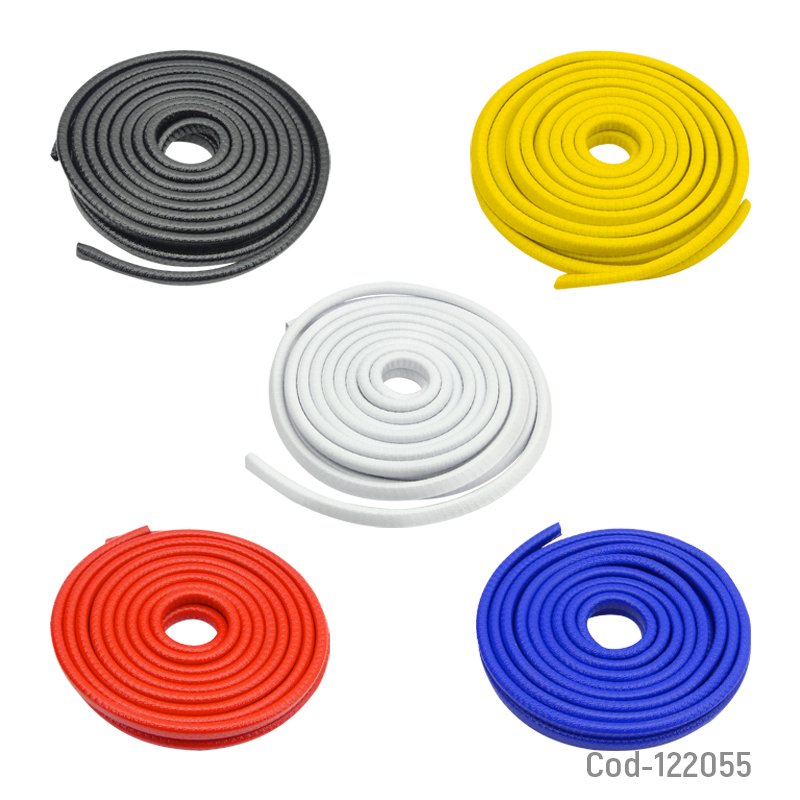 Goma protectora para puertas de auto, 5 metros, samurai, 5 colores. - pack de 10 unidades mayorista — imagen 4