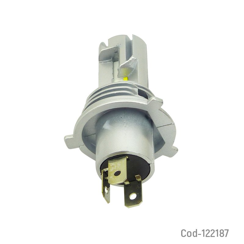 Ampolleta kit led h4, modelo m3 de 55watt, 9 a 36 volt. mini, alta calidad. en caja. mayorista — imagen 2