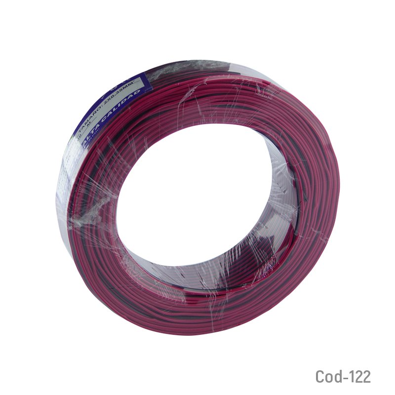 Rollo cable para parlante 2 x 0.35 mm. mayorista — imagen 2