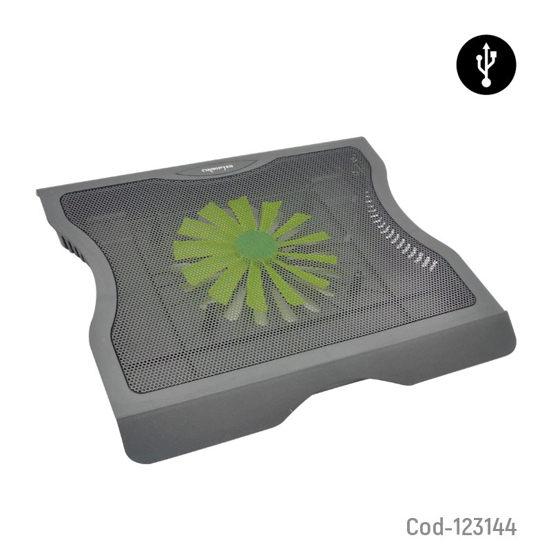 Base De Enfriamiento Para Notebook Con 2 USB, Modelo K-8038F 34,5cm x 32,1cm x 3,8cm por mayor en Chile