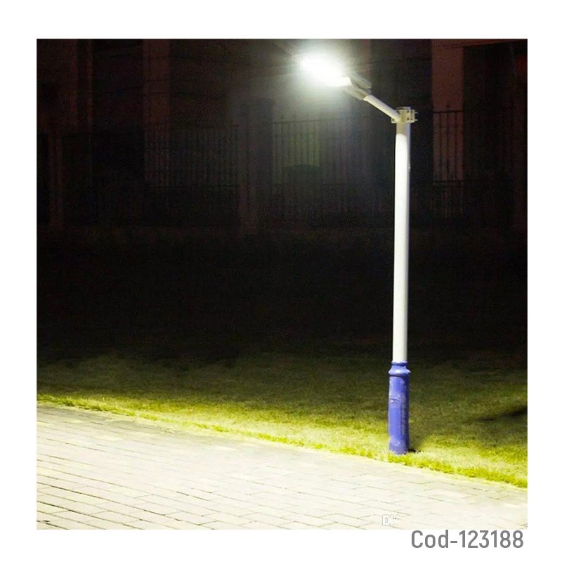 Foco para poste solar de 150 watt, 300 led, pvc. con control remoto. mayorista — imagen 3