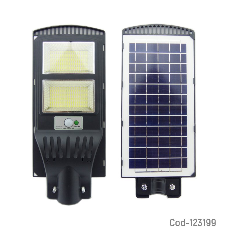 Foco para poste solar de 300 watt, 600 led, pvc. con control remoto. mayorista — imagen 2