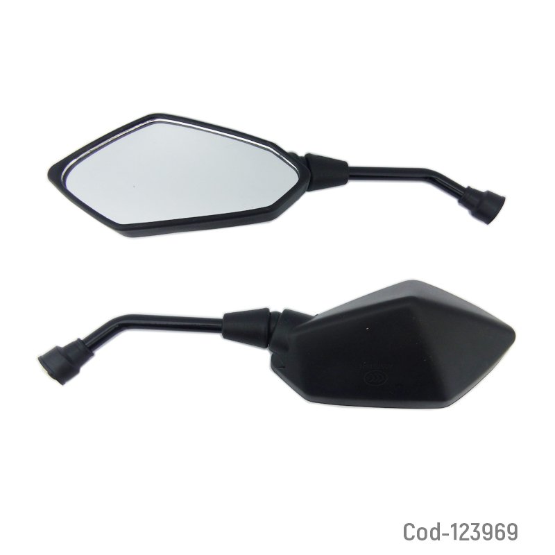Espejo para moto suzuki gixxer. el par, brazo metal. en caja. set x 2. mayorista — imagen 2