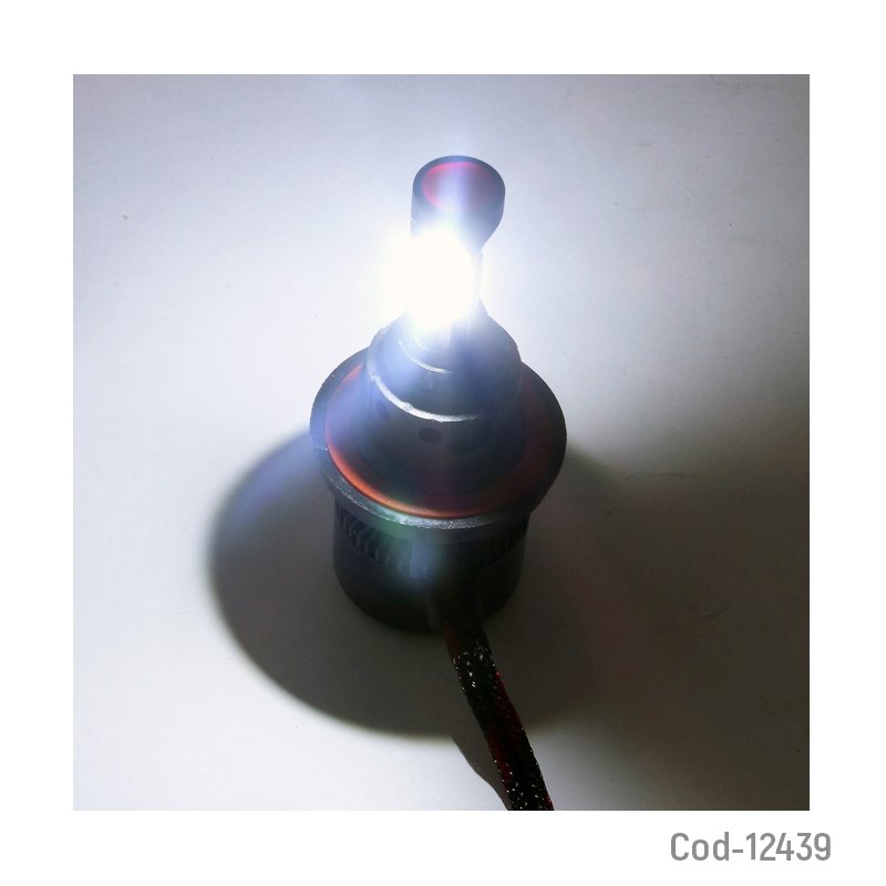 Ampolleta kit led h-13, 120 watt, 12.000 lm, 120watt, 12-24 v, pro-ledusa, set x 2. mayorista — imagen 3