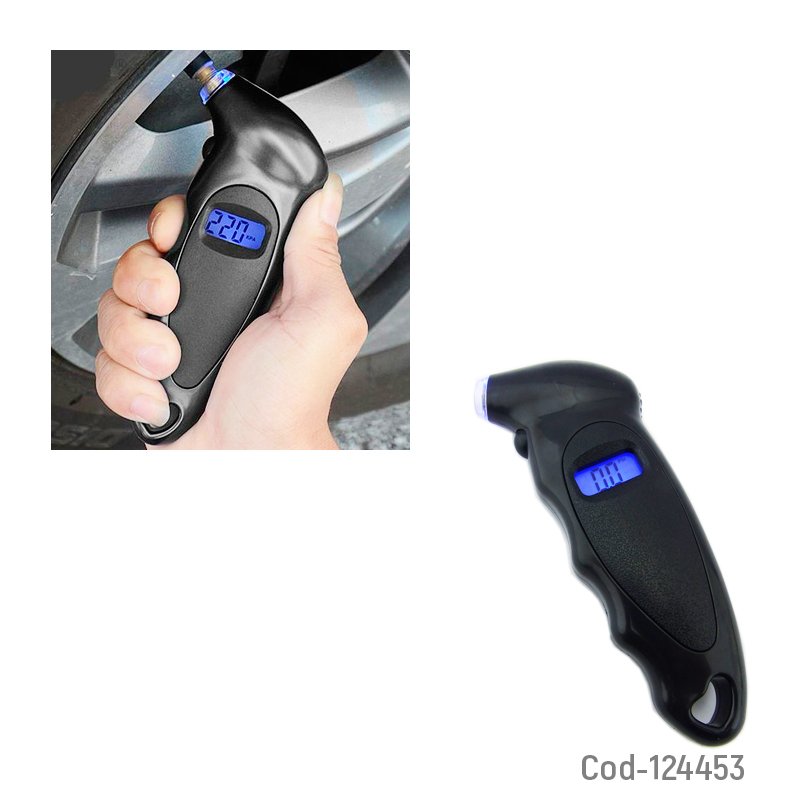 Manometro digital para auto, con luz. producto en blister. mayorista — imagen 2