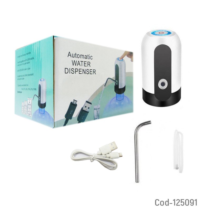 Dispensador de agua, usb recargable, automatico. - pack de 10 unidades mayorista — imagen 4
